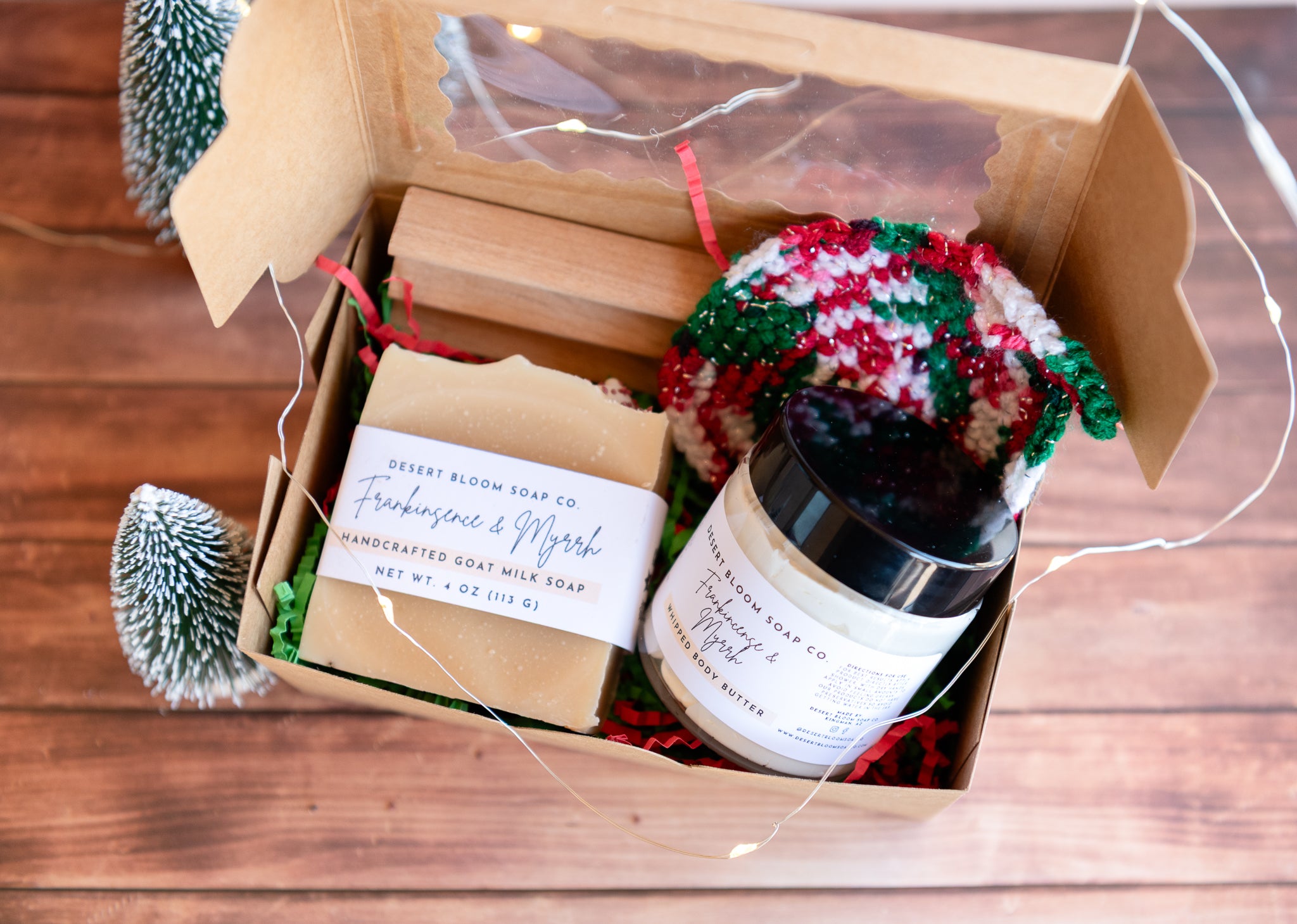 Holiday Gift Sets Natural Soap and Whipped Body Butter