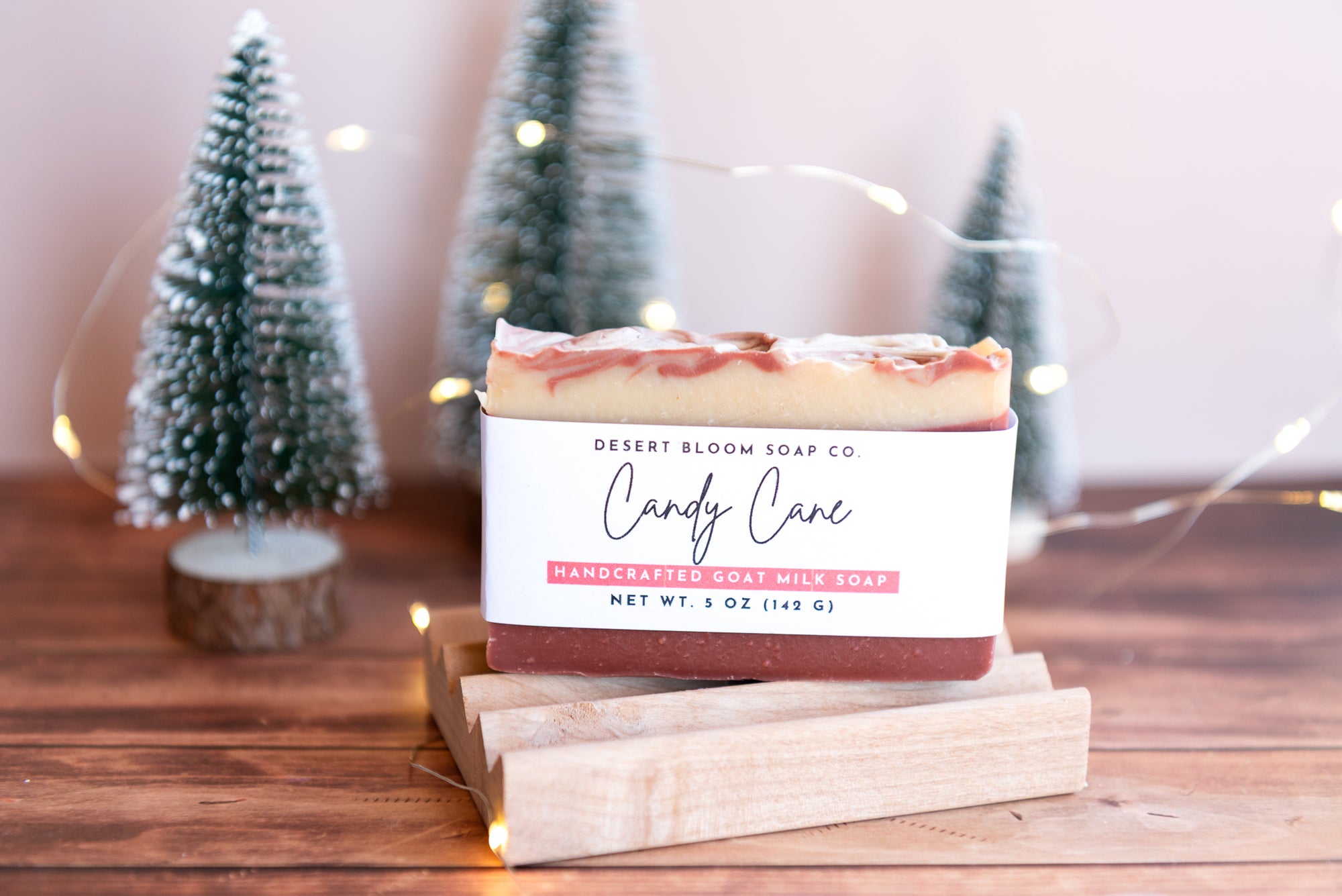 Candy Cane Natural Goat Milk Soap