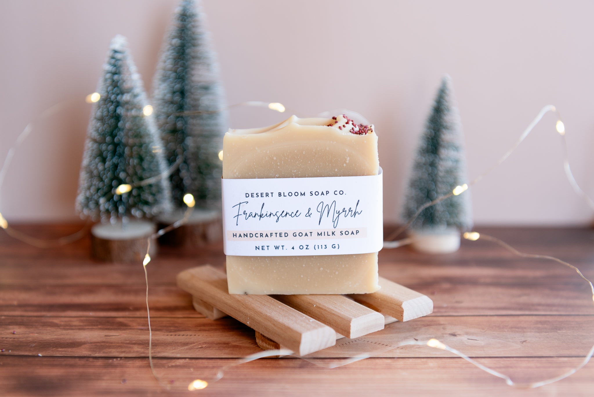 Frankincense & Myrrh Natural Goat Milk Soap