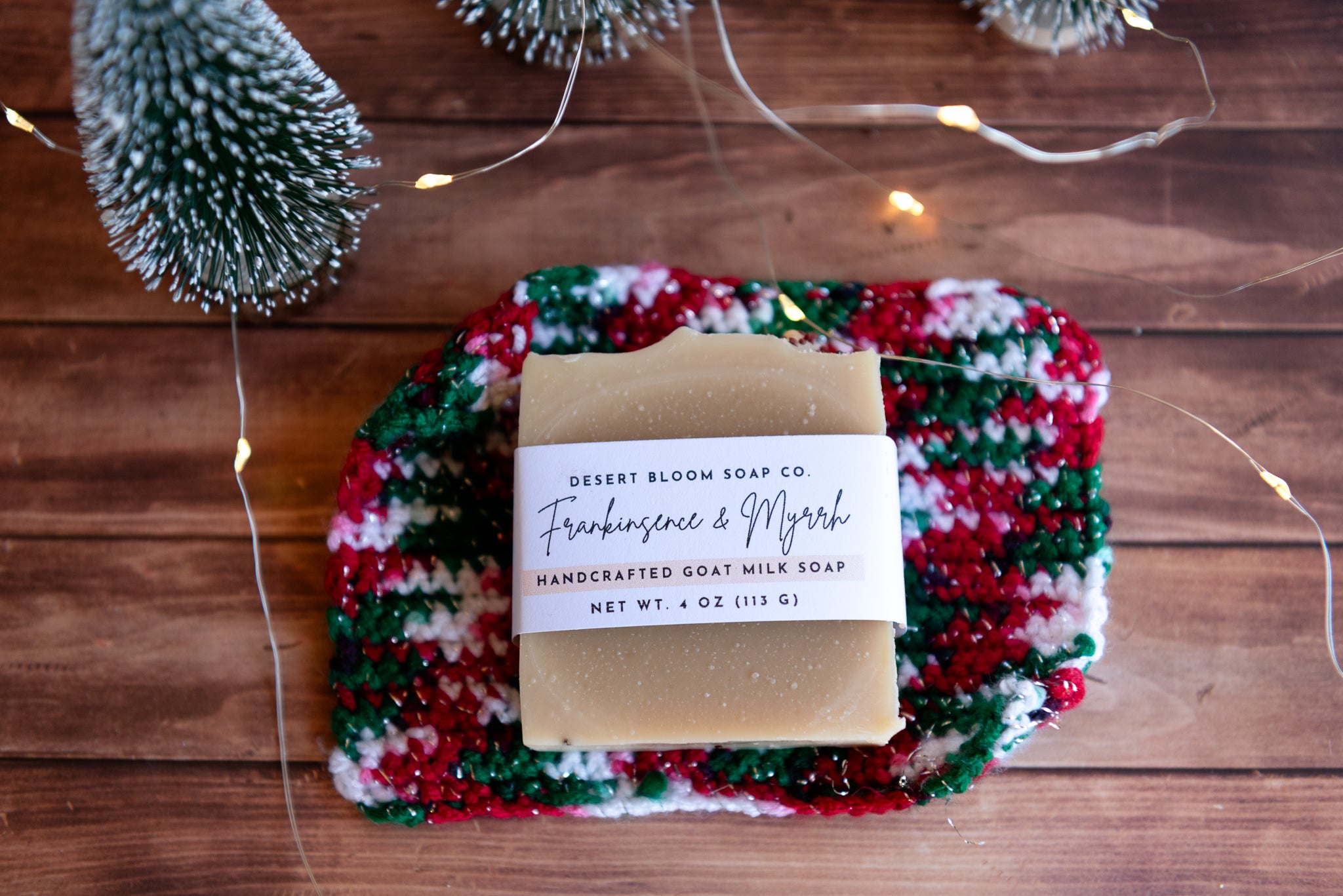 Frankincense & Myrrh Natural Goat Milk Soap