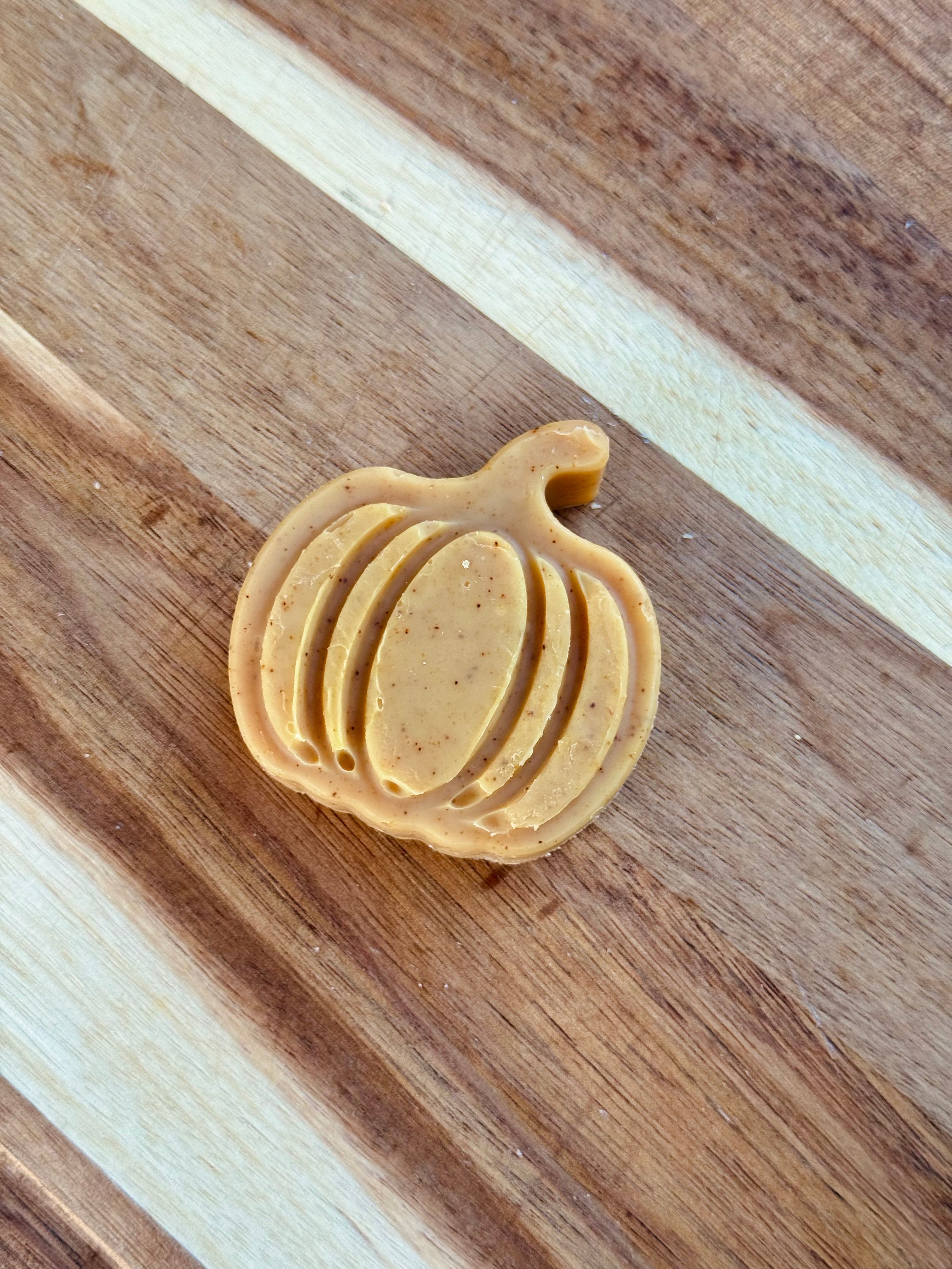 Orange Cinnamon Pumpkin Shaped Soaps