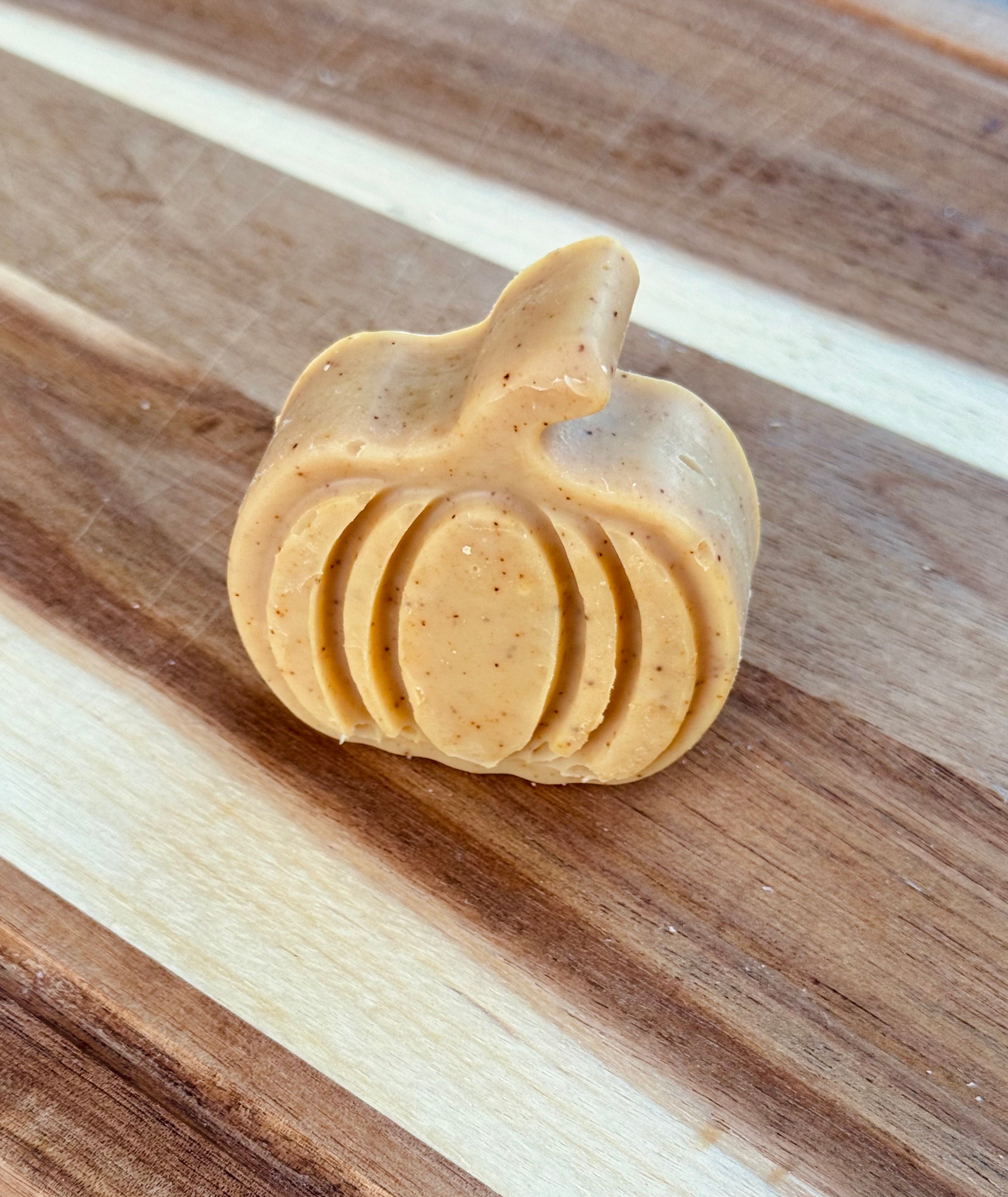 Orange Cinnamon Pumpkin Shaped Soaps