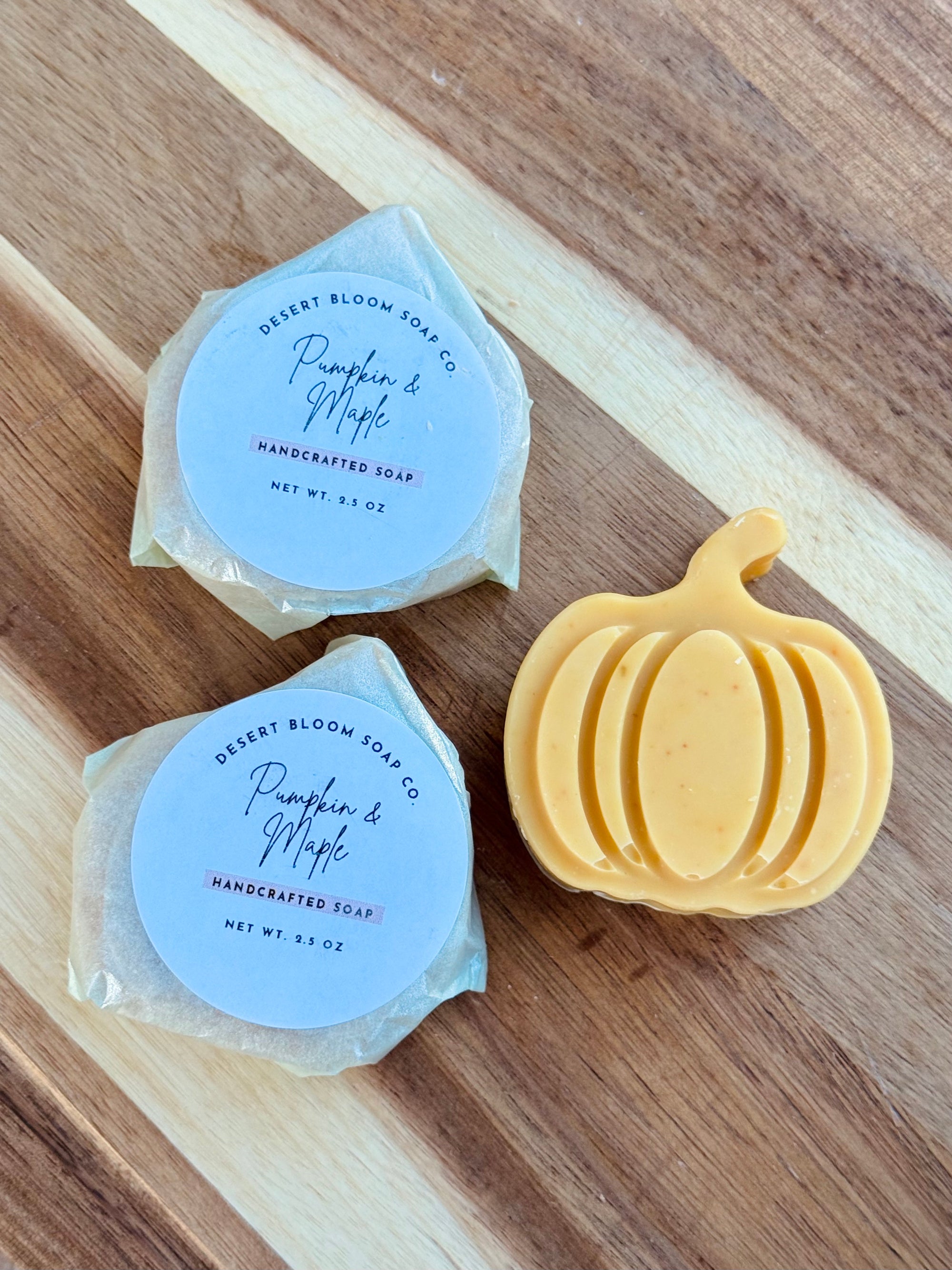 Pumpkin & Maple Pumpkin Shape Soap