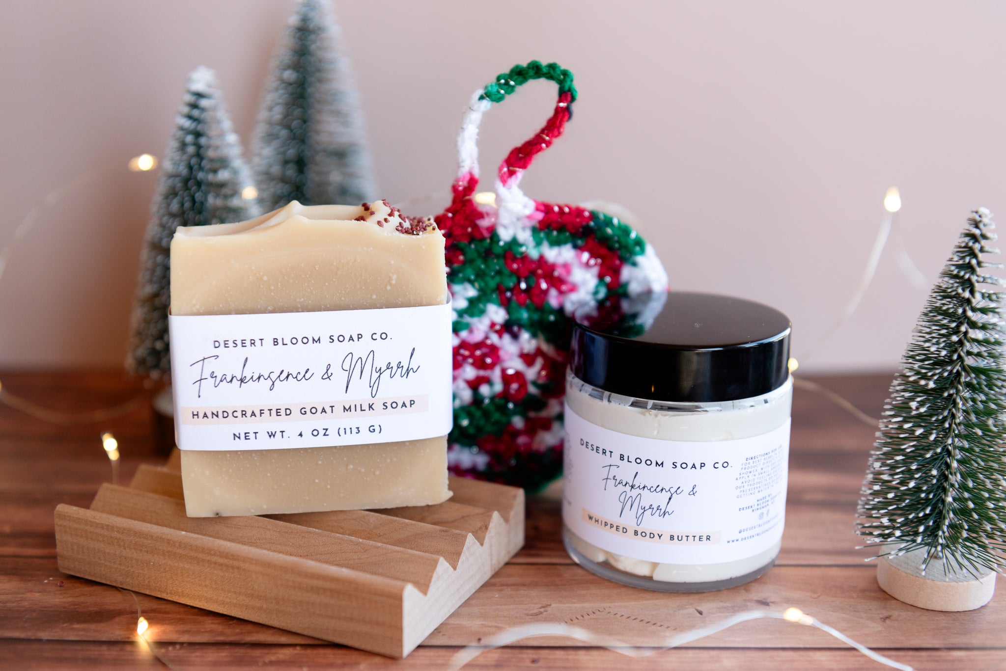 Holiday Gift Sets Natural Soap and Whipped Body Butter