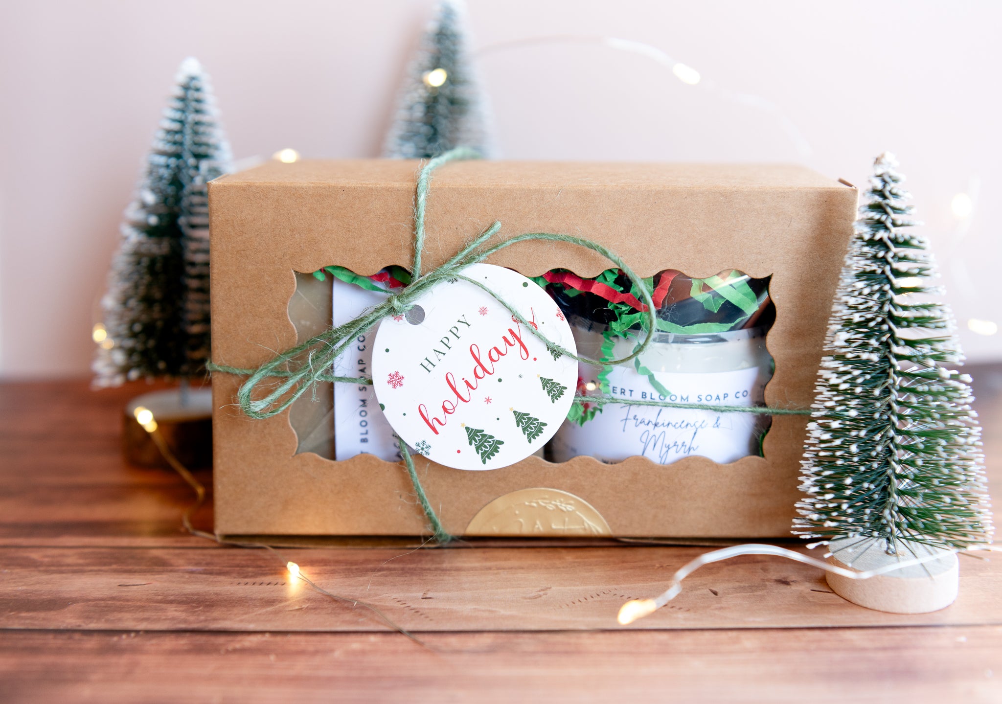 Holiday Gift Sets Natural Soap and Whipped Body Butter