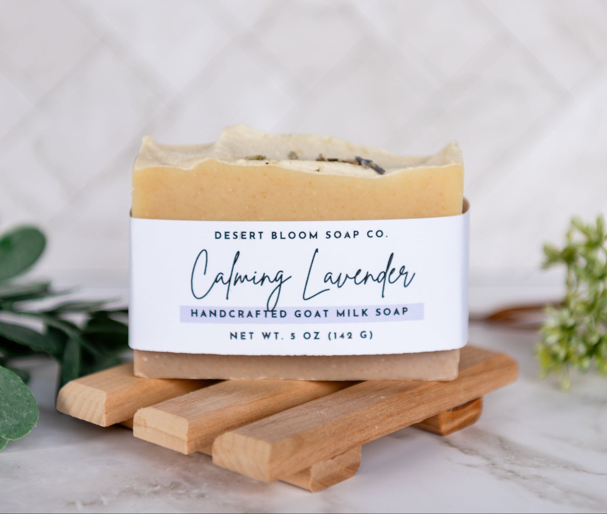 Calming Lavender Natural Goat Milk Soap